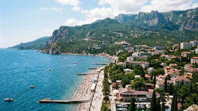 Алушта: баланс премиальности и доступного входа в Крыму